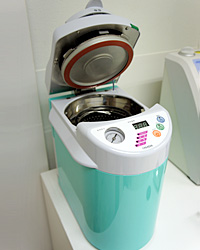 氷川デンタルクリニックに導入している洗浄・滅菌設備